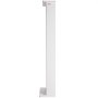 white, vertical VEVOR media storage cabinet with a sleek, minimal design and a compact footprint.