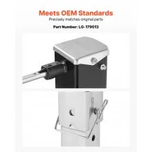 VEVOR RV-steunpootsteun 179013 voor Lippert Venture 825 mm zwart