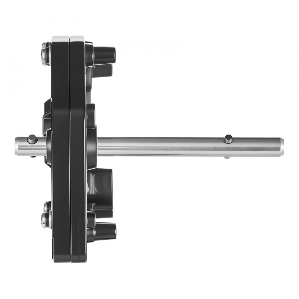 VEVOR RV Fifth Wheel Landing Gear 276602, stalen versnellingsbak met universele bevestiging, voor Lippert Venture, Atwood, Stromberg Carlson Landing Gear Systems, vervangt LG-179015, in hoogte verstelbaar, zwart