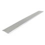 VEVOR 12-delige gootbeschermer 152,4 mm, aluminium bladbeschermingsstrips met roestvrijstalen microgaas, inkortbare gootbeschermer met een totale lengte van 14,63 m, gootrooster inclusief schroeven voor huizen en carports