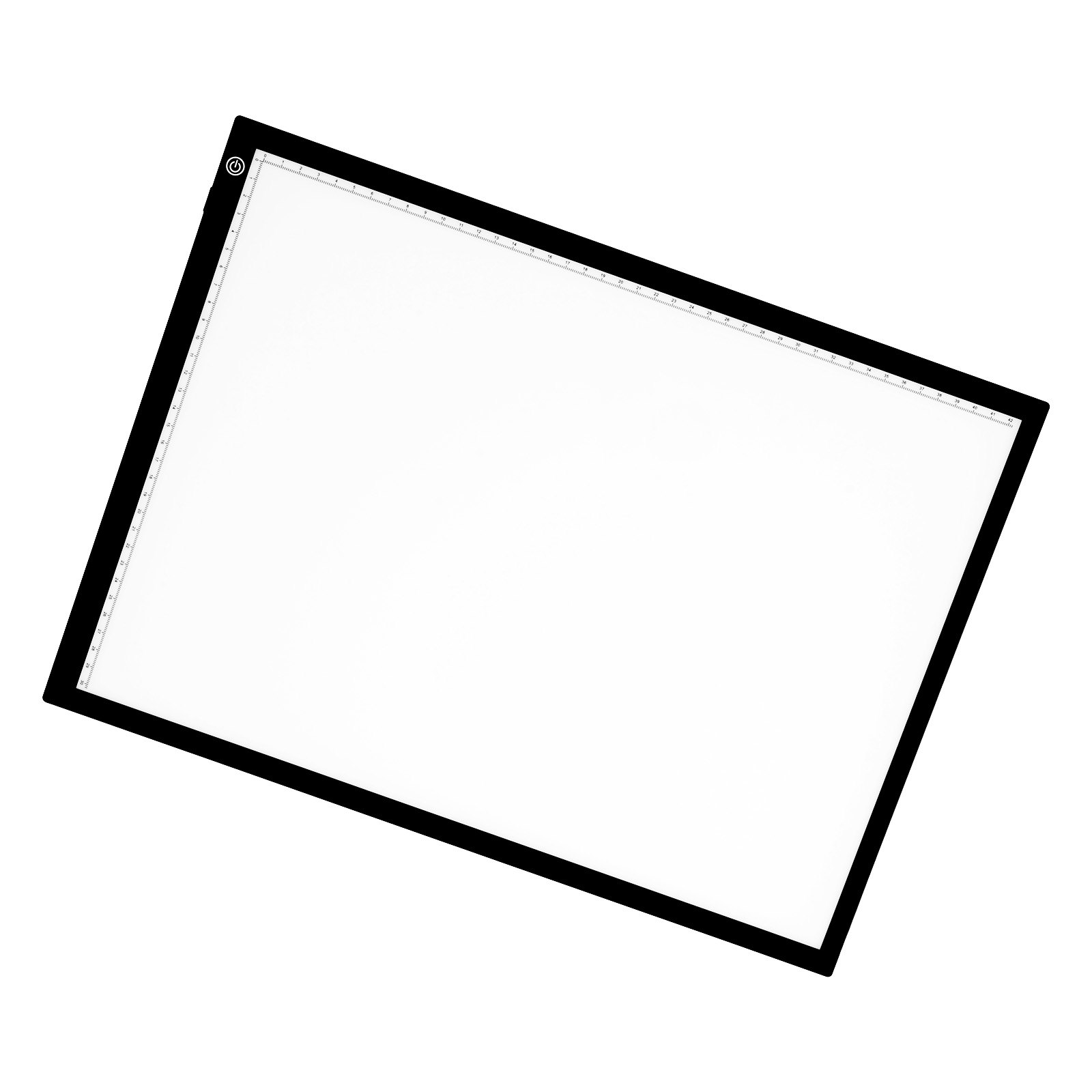 VEVOR Light Board, A3 LED Light Pad with 3 Level Dimmable Brightness, USB Powered Light Table for Tracing, Light Box for Diamond Painting, Animation, Sketching, Drawing, Stenciling, Artists (Black)