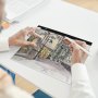 VEVOR B4 LED Light Pad Light Box Ultradunne draagbare lichtbak, USB-aangedreven lichtbord voor traceren, lichtbak voor diamantschilderen, animatie, schetsen, tekenen, zwart
