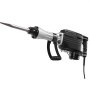 VEVOR elektrische sloophamer, betonhamer 2800 W, 1200 slagen per minuut, pneumatische hamer met 3 beitels, kleischep, handschoenen en veiligheidsbril, voor betonnen muren, bakstenen, tegels, funderingen, zwart