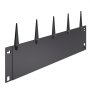 VEVOR Steel Landscape Edging, 5 Packs 39 x 5 in Rust-Resistant Metal Landscape Edging, Bendable Garden Edging Border, Heavy Duty Lawn Edging, Easy-to-Install, Flower Bed Yard Pathway Divider Black