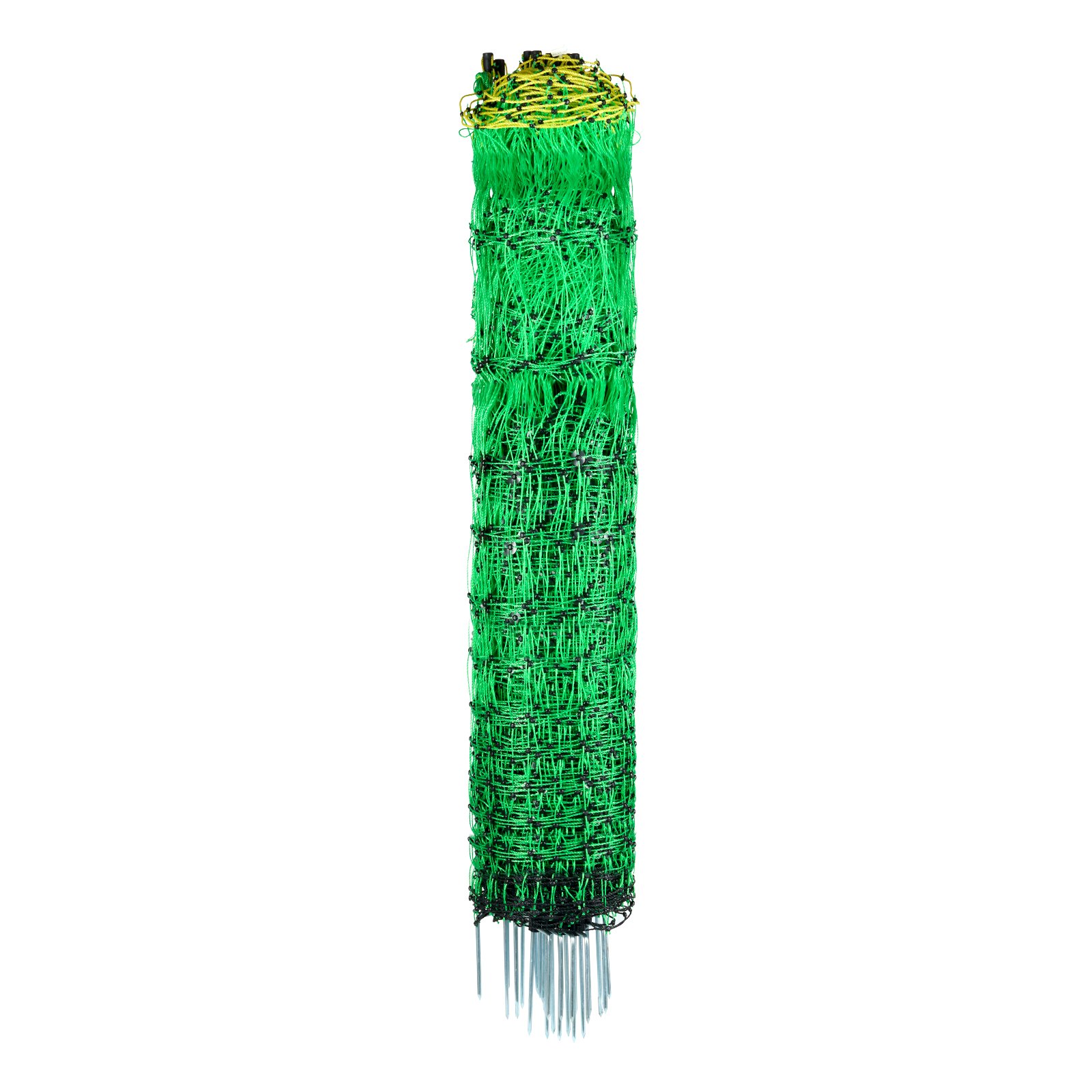 VEVOR Electric Fence Netting, 42 in (H) x 164 ft (L), PE Net Fencing with Posts & Double-Spiked Stakes, Utility Portable Electric Fence for Pigs, Cows, Sheep, Deer, Used in Backyards, Farms, Ranches