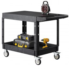 VEVOR Gereedschapswagen Werkplaatswagen Rolwagen Multifunctionele wagen 250 kg 1180 x 650 x 865 mm