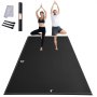 VEVOR oefenmat, antislip, hoogwaardige yogamat met hoge dichtheid, workout yogamat voor mannen en vrouwen, fitness- en oefenmat met tas en draagriem, voor alle soorten yoga, pilates en vloeroefeningen thuis (3,6 x 1,8 m)