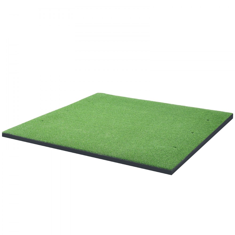 VEVOR Golf Hitting Mat, Golf Turf Oefenmatten 152 x 152 cm, Verdikte Golf Hitting Training Aids met 3 Rubberen Tees, Golf Oefenmat in de Achtertuin, Training Binnen en Buiten