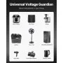 VEVOR 3000W spanningsomvormer transformator AC 110V⇋220V transformatoromvormer 3 Amerikaanse NEMA 5-15R 3-pins uitgangsaansluitingen, 3 Europese Shucko-uitgangsaansluitingen, 1 USB-aansluiting en 1 Type-C-aansluiting