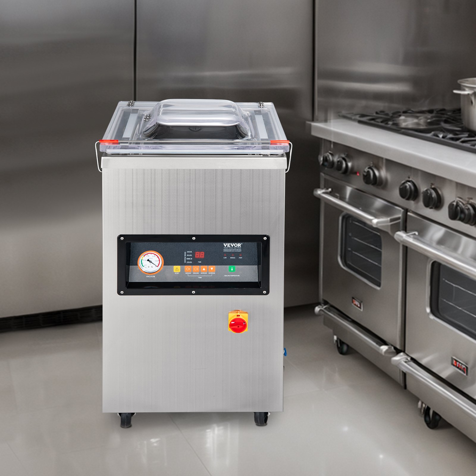 DZ-400/2E Automatische Extra Diepe Vacuüm Sealer Voedsel Vacuüm Afdichting Verpakkingsmachine 220V