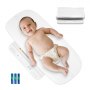 VEVOR Babyweegschaal, 2-in-1 babyweegschaal, digitale babyweegschaal voor wegen met Hold & Tare-functie, 5 eenheden voor baby's, huisdieren, draagvermogen 20 kg (3 x batterijen inbegrepen)