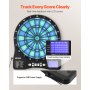 VEVOR Electronic Dart Board, LED-Illuminated Target Dartboard with 48 Games & 500+ Variations, Includes 6 Dart Shafts with Flights & 50 Soft Tips, Cricket Scoring LCD Screen - Supports Up to 8 Players