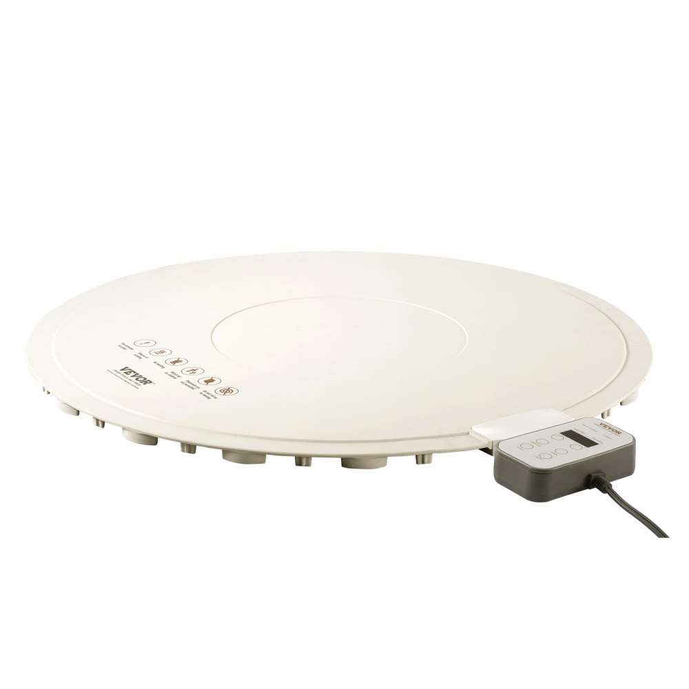 VEVOR Elektrische warmhoudmat voor buffetten, draagbare warmhoudmat met 4 instelbare temperatuurstanden, 600 mm x 14,5 mm, perfect voor feesten, catering en thuis