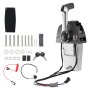 VEVOR Boat Throttle Control, 5006186 Top-Mounted Outboard Remote Control Box for Evinrude Johnson, Marine Throttle Control Box with Power Trim Switch and Lanyard