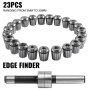 Vevor Spantangset Spantang 23 Stuks Er40 Spantangenhouder 3 Mm - 25 Mm Voor Cnc