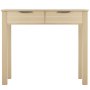 VEVOR Small Desk with Drawers, Kids Desk for Bedroom, Modern Simple Study Table for Drawing, Reading, Writing, Rectangle MDF Furniture Study Storage Table for Home, Office, Light Wood