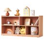 VEVOR Cubby Mobile Tray Storage Cabinet, 5-Compartment Cubby Storage Shelf, Cubby Storage Cabinet 2-shelf, Classroom Cubbies, Classroom Furniture for Home, Daycare and Preschool, Natural