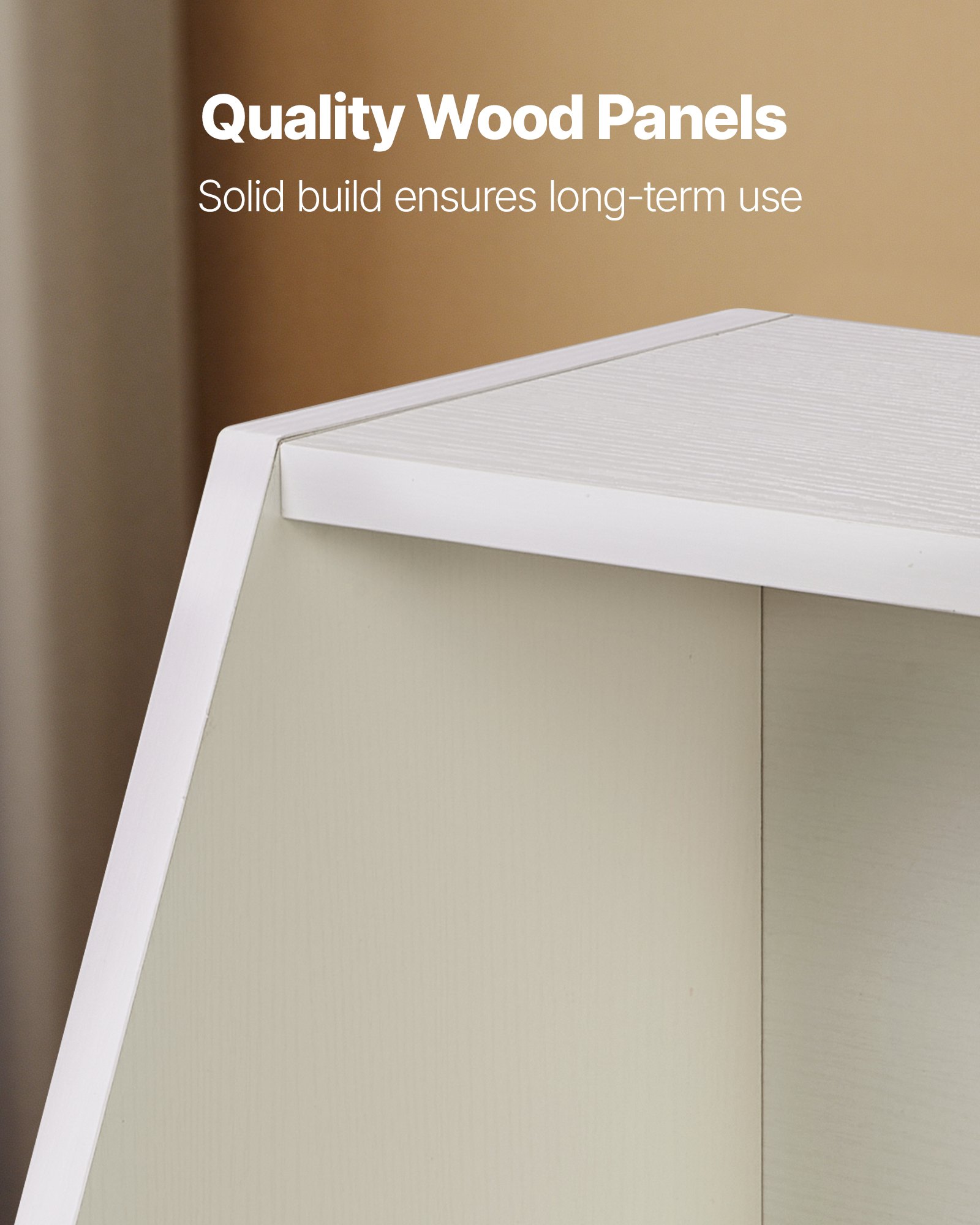 VEVOR Houten kinderboekenkast met opbergruimte, speelgoedkast met 2 mobiele lades, speelgoedopbergkast, speelgoedplank voor slaapkamer, kinderkamer, woonkamer, wit