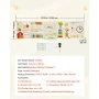 VEVOR Montessori Busy Board 16-in-1 5-delig houten wandbord met bewegende onderdelen, sensorisch leerspeelgoed voor educatie en vroege ontwikkeling voor kleuterschool en thuis, met xylofoon, klok, tandwielen en leerelementen