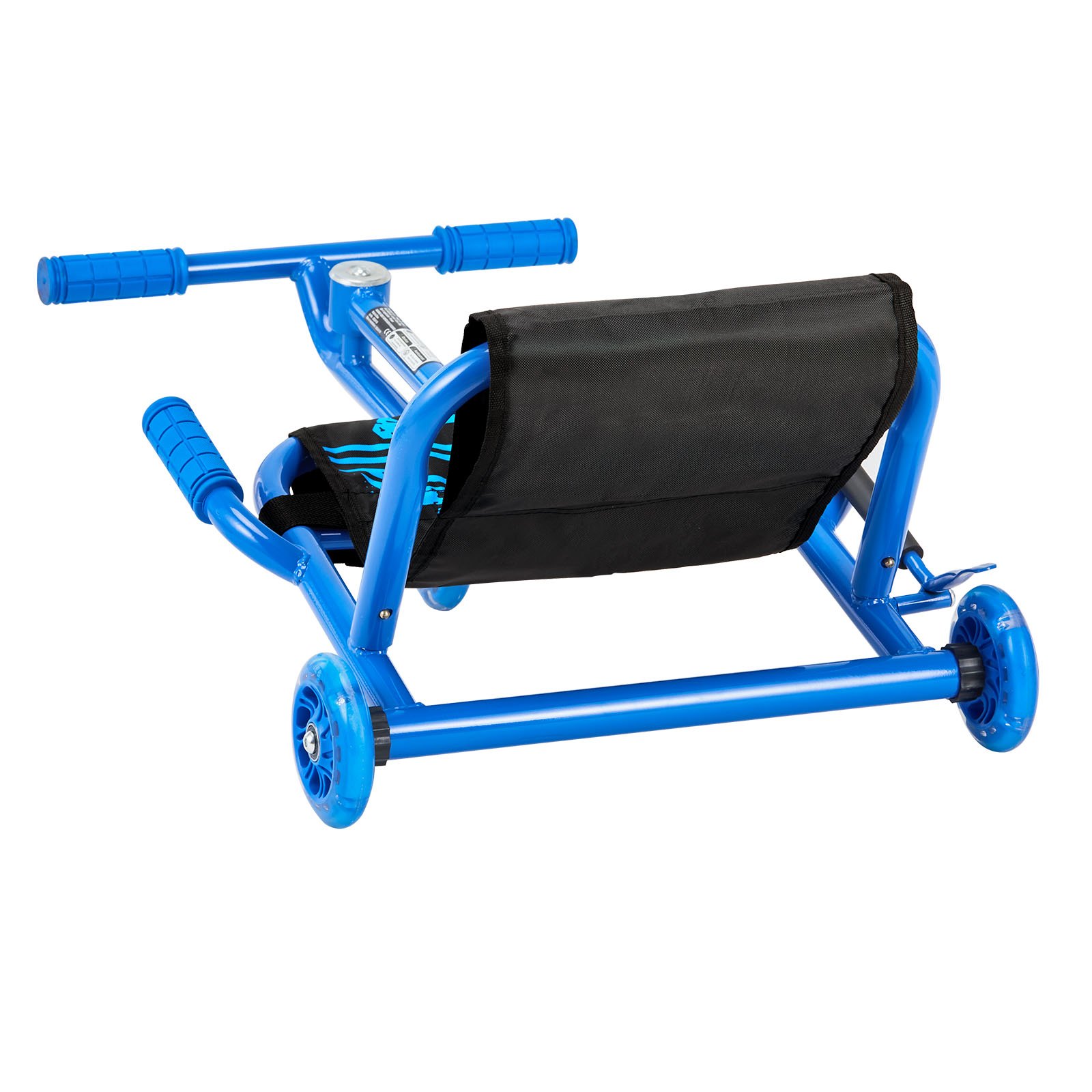 VEVOR Drifter Trike Driewieler 60 kg, Driewieler Scooter 960 x 440 x 285 mm, Kindervoertuig Driewieler voor Kinderen vanaf 4 Jaar, Rijdt op Alle Harde Ondergronden Binnen en Buiten, Blauw
