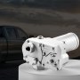 VEVOR brandstoftransportpomp, 12V DC, 15 GPM, 1/5 HP, elektrische dieselpomp met tandwielaandrijving en automatisch brandstofpistool, lange inlaat- en uitlaatslang voor benzine, diesel, kerosine