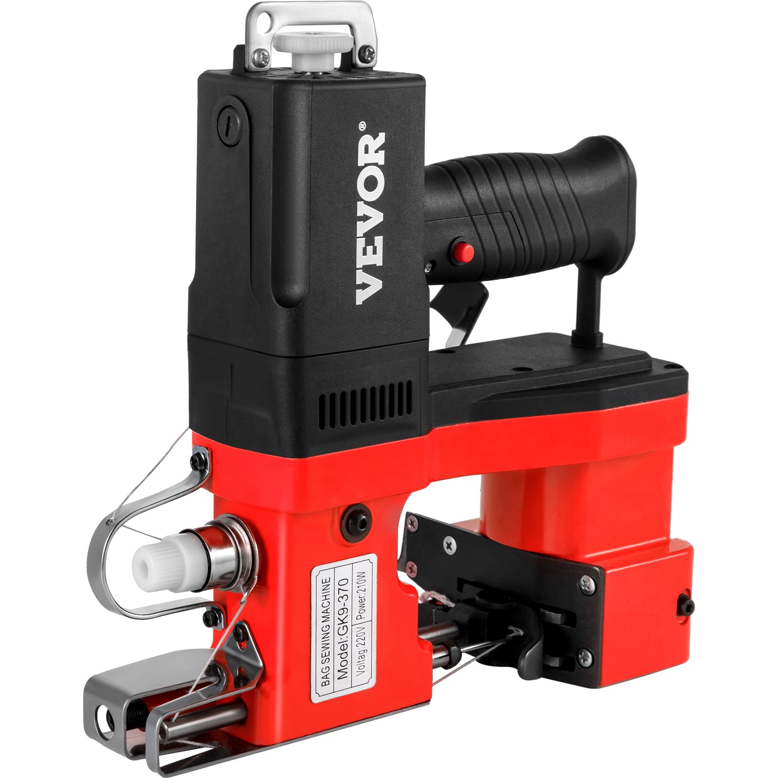 Vevor Naaien Afdichting Naaimachine Draagbare Tas Dichter Naaimachine Is Rood