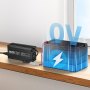 VEVOR 12V 20A acculader, 14,6V DC laadspanning, met Anderson connector, LED display, 0V activering, voor Lithium LiFePO4 deep cycle accu's van boten, campers