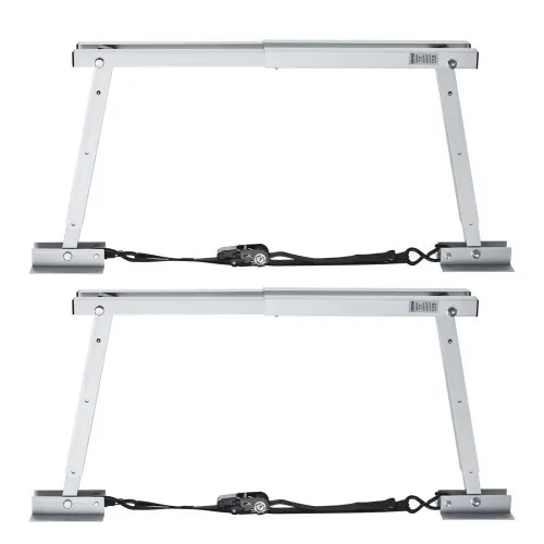 VEVOR Stabilisator voor campers, caravans en opleggers, opvouwbaar, in hoogte verstelbaar (304,8-711,2 mm), vermindert schommelen van de camper, 2 stuks