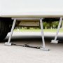 VEVOR Stabilisator voor campers, caravans en opleggers, opvouwbaar, in hoogte verstelbaar (304,8-711,2 mm), vermindert schommelen van de camper, 2 stuks
