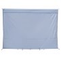 VEVOR RV Awning Sun Shade Screen, 2 x 2.8 m Sun Shading Screen (Fits 3 m Awnings) with UV50+ Zippered PU Cover, Double-Stitched Polyester Mesh Sunscreen for RVs Travel and Outdoor Camping