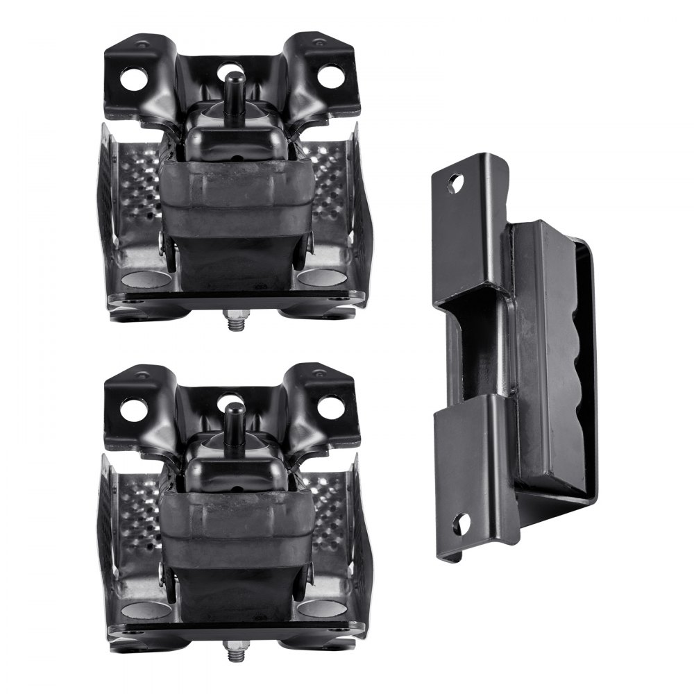 VEVOR Motor- en transmissiebevestigingsset, vervanging van de motorbevestiging (3-delig), compatibel met Chevrolet Silverado 1500 5.3L V8 van 2007–2013, vervangt OE# A5365, A5365, A2638, veilige ondersteuning