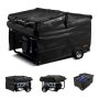 VEVOR Generator Cover, 34 x 24 x 21 Inch Waterproof Universal Generator Cover for Most Generators 3500-12000 Watt, Portable Generator Running Cover with Heavy Duty Thicken 420D Oxford Fabric, Black