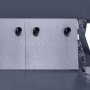 VEVOR buigmachine, 305 mm kantbank, 1 mm buigdikte voor zacht staal, 0-135 graden verstelbaar, plaatbuigmachine, 5-vinger draaibare buigmachine, plaatbuigmachine voor nauwkeurig buigen