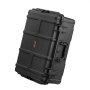VEVOR Weatherproof Hard Case, Heavy Duty Protective Dry Box Case with Pre-cut Foam, and Retractable Pull Handles for Travel, Hunting, Military, Tactical, IP67 Waterproof Case for Cameras (56.1x37x26)