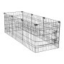 VEVOR Puppy Speelbox, Metalen Hondenspeelbox, 61 cm, 8-delige set (Deksel & Vloermat), Speelbox voor kleine honden, katten en andere kleine dieren, Opvouwbaar, Veelzijdig te gebruiken dankzij de verschillende vormen