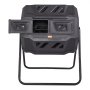 VEVOR Tumbling Composter Bin Composter Tumbler 162,7 L, Drum Composter Draaibare Tumbling Composter met dubbele kamer 735 x 625 x 955 mm, 50 kg Dragende tuincompostcontainer inclusief handschoenen