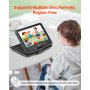 VEVOR Portable DVD Player, 10.1 inch HD Swivel Display Screen, 4 Hours Built-in Rechargeable Battery, Dual Speakers, Support Sync TV/USB/SD Card/CD/DVD, Car Charger, AC Power Adapter, Remote Control
