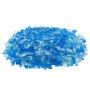 VEVOR Fire Glass, Reflecterend, 4,5 kg, Haardglas, 12-19 mm glasstenen, Gemalen haardglas voor propaangashaarden, Aquablauw + Caribisch blauw + Aquagroen