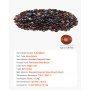VEVOR Fire Glass, 4,5 kg hittebestendige glasstenen, 19 mm glasparels voor vuurkorven, rookvrij haardglas, vuurkristal, vuurparels, voor open haard, amberkleur