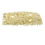 VEVOR Vuurglas, 4,5 kg hittebestendige glasstenen, 12,7 mm reflecterende glasparels voor de open haard, glazen haardstenen, haardglas, vuurkristal, vuurparels, voor de open haard, goudkleurig