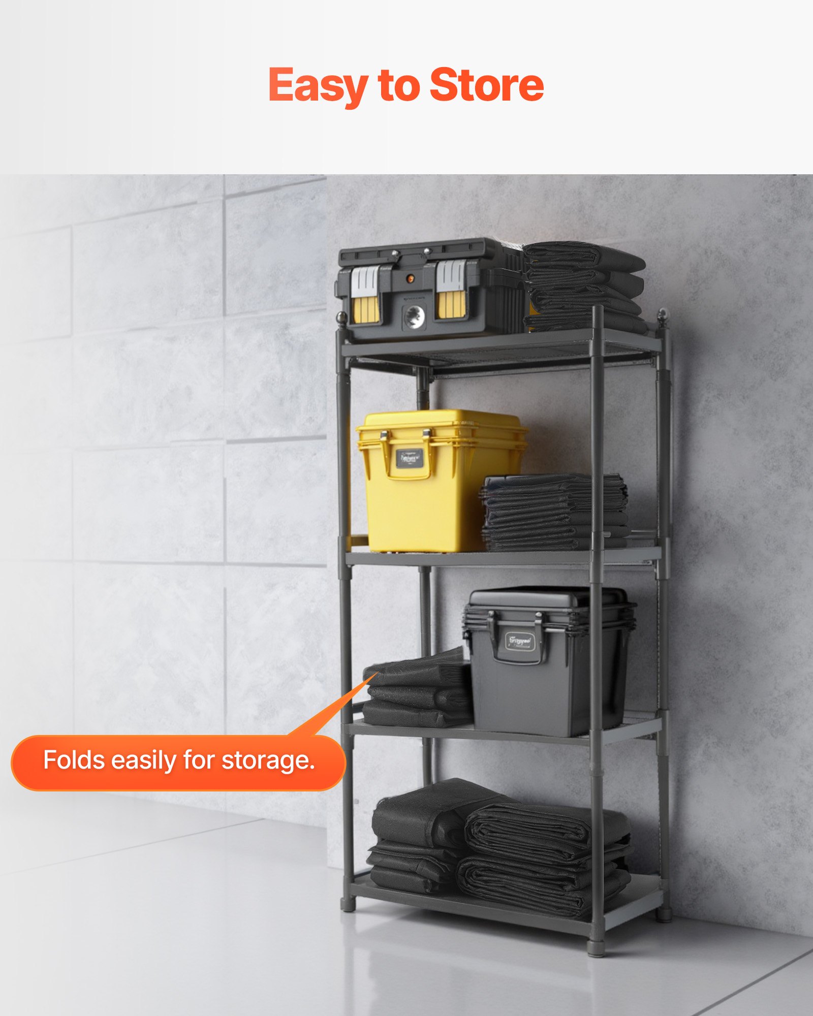 VEVOR Zandzakken (zandvrij) Set van 4 (1533 x 21 cm) Waterkering, herbruikbare waterkeringzakken voor huis, deur, kelder, garage, waterkeringzakken, waterkering