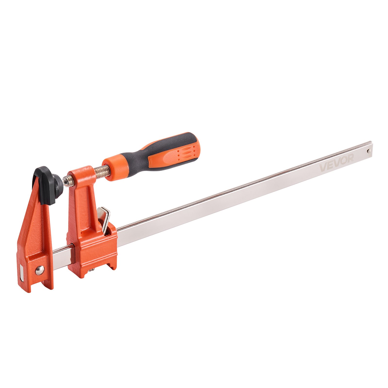 VEVOR Houtbewerking Klemmen 4 stuks (6" / 12") Opening, Vergrendelbare F-klem met 260 kg draagvermogen, 6,35 cm diepte, Gietijzer en koolstofstaal, Metaalbewerking