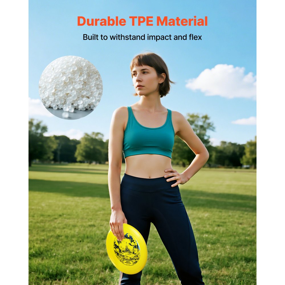 VEVOR Disc Golf Set 5-delige Disc Golf Starter Set voor Full Body Kracht Training, met Putter Mid-Range Driver Mini Marker, PDGA Goedgekeurd voor Tuin Gazon Strand Buiten