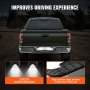 VEVOR tundra rear bumper with license plate lights and step pad for easy access and improved driving experience.