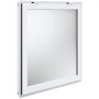 VEVOR Concession Window 36"x36", Aluminum Alloy Food Truck Service Window with Awning Door & Drag Hook, Up to 85 Degrees Stand Serving Window for Food Trucks Concession Trailers, Glass Not Included
