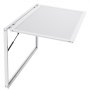 VEVOR Food Trailer Raam (1880 x 1016 mm), Aluminium omlijst serveerraam voor foodtrailers, 85° openend serveerraam voor foodtrucks, Regenbestendig concessieraam