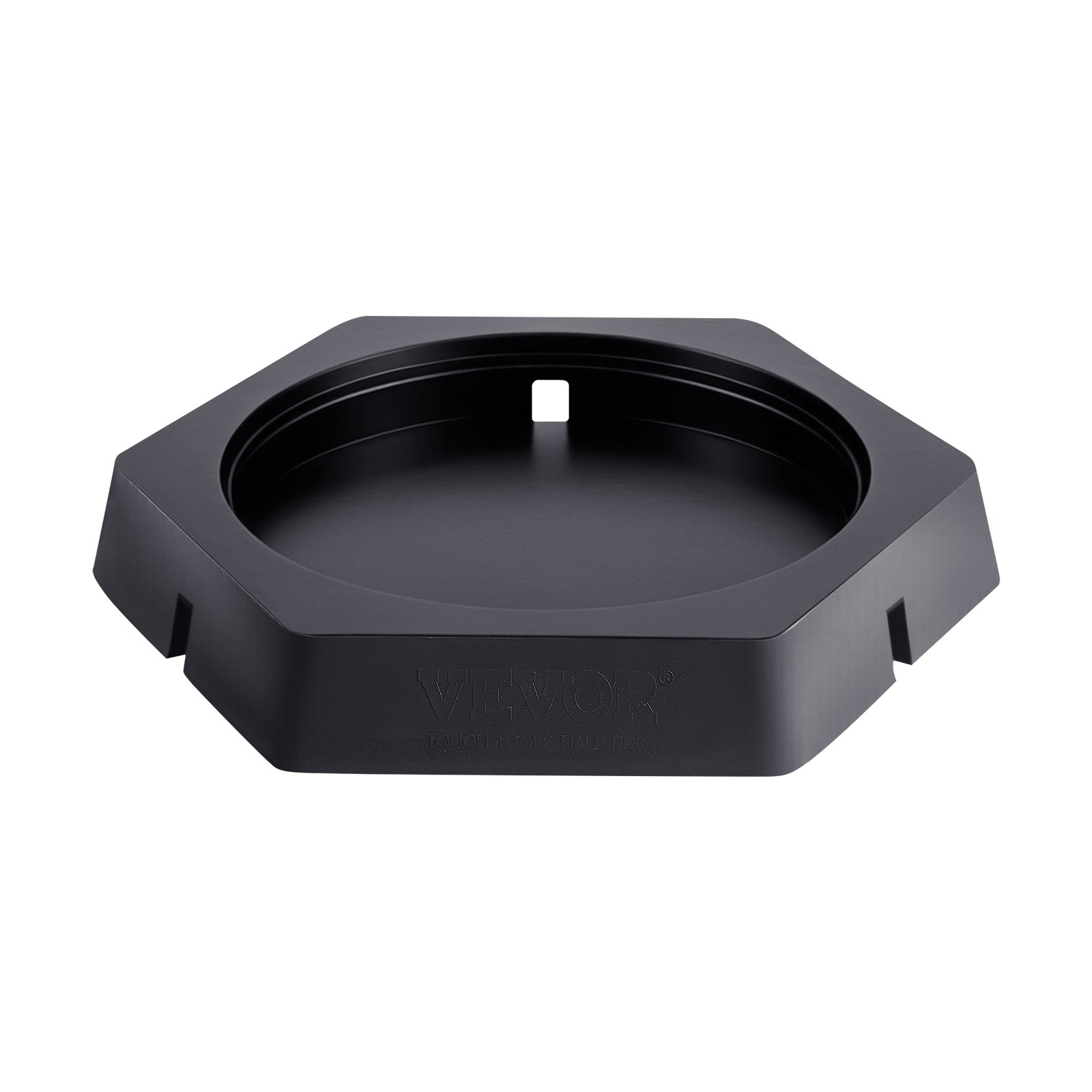 VEVOR RV Leveling Pads, 4-Pack Rubber Trailer Jack Pads, Each with 5000 lbs Capacity, Jack Stabilizer Padding with Large Surface Area, Ideal for 10" Round Feet, 5th Wheels Class A/C Motorhomes Camper