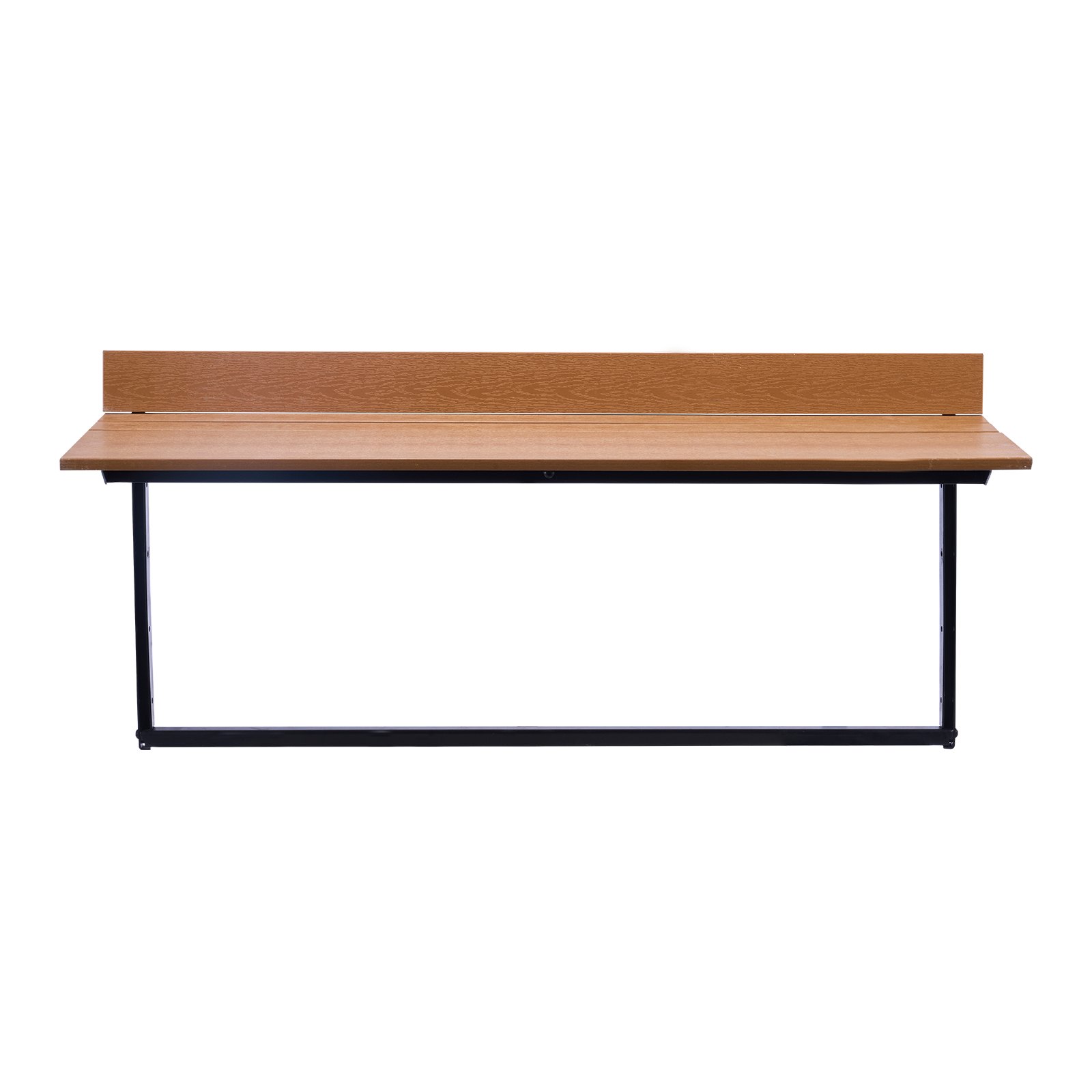VEVOR Balkonhangtafel, 1000x345mm, Opvouwbare balkonhangtafel, Opvouwbare tafel voor buitenleuningen, 5-voudig verstelbaar, Geschikt voor leuningen van 1 tot 3,7 inch, Serveertafel voor terras en dek