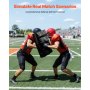 VEVOR Football Blocking Tackle Dummy Kick Shield Pad met handvatten 2 stuks