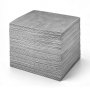 VEVOR 200 Olieabsorberende Pads 410x460mm, Universele Absorberende Matten voor het Reinigen van Olie- en Waterhoudende Materialen in Magazijnen, Werkplaatsen, Garages en Laboratoria, 3-laags Polypropyleen Structuur, Zeer Absorberend, Inclusief Doos